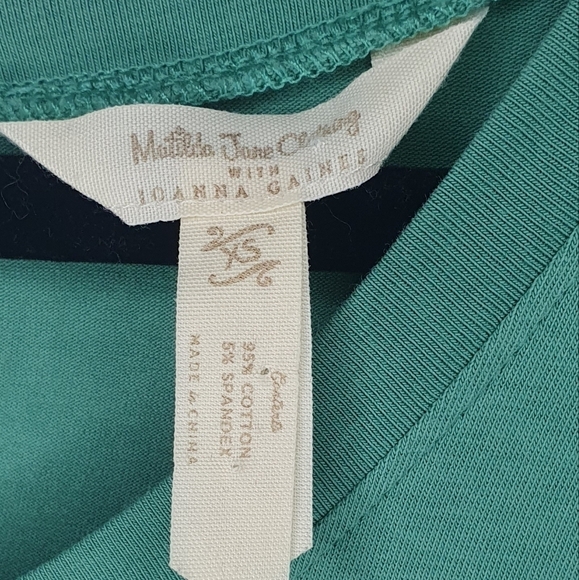 Matilda Jane Green Pastures Midi Dress‎ 3/4 Sleeve Womens Size XS Joanna Gaines - Picture 14 of 14